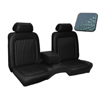 1969 Mustang Convertible Standard Upholstery Set w/ Bench Seat (Full Set) Light Blue