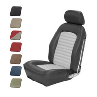 1964.5-66 Mustang Convertible Standard Sport Seat Upholstery Set w/ Bucket Seats (Full Set)