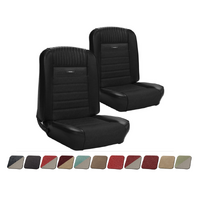 1964.5-66 Mustang Fastback Deluxe Pony Upholstery Set w/ Bucket Seats (Full Set)