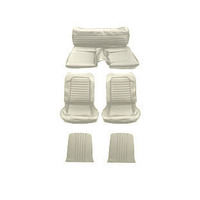 1966 Mustang Fastback Full Set Standard Upholstery (WHITE)