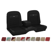 1964.5-66 Mustang Fastback Deluxe Pony Upholstery Set w/ Bench Seat (Full Set)