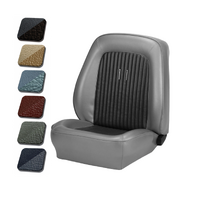 1969 Mustang Fastback Standard Sport Seat Upholstery w/ Low Back Bucket Seats (Full Set)