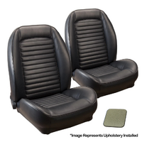 1964 1/2-65 Mustang Fastback Standard Sport ll Upholstery Set w/ Bucket Seats (Full Set) Ivy Gold