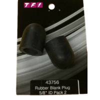 Heater Hose Rubber Blank Plug 5/8 Id - Pack 2