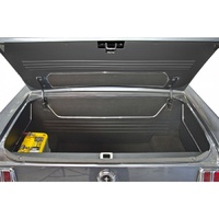 1964 - 1966 Ford Mustang Coupe & Convertible Trunk Kit Sport II Bright Red Vinyl with Black Carpet