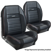 1964.5-66 Mustang Coupe Deluxe Pony Sport-R Series Upholstery Set w/ Bucket Seats (Full Set)
