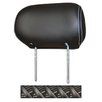 1964 1/2-67 Mustang Headrest Kit for TMI Sport-R Seats (1 Pair) Grey Stitching