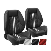 1964-67 Mustang Convertible Sport-R1000 Upholstery Set w/ Low Back Bucket Seats (Full Set)