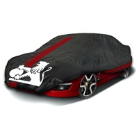 Holden Heritage Indoor Outdoor Car Cover - Black & Red - Large