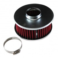 Chrome Filter 6-3/8 x 2-1/2  2-5/16 Base Red Element Washable