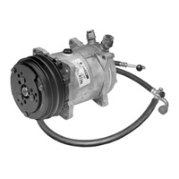 1964 - 1966 Mustang Sanden Compressor Conversion Kit (6 Cyl, R12)