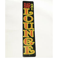 Metal Tin Sign- 24" x 5"