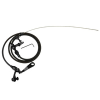 Flexible Ford C4 Auto Transmission Kickdown Cable Kit Black