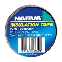 Narva 56820BK 19MM PVC Insulation Tape - BLACK