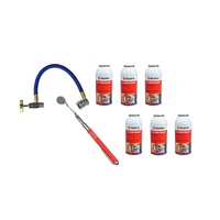 A/C Leak Sealant Assortment 4 in 1 with UV Dye Kit - 8pcs