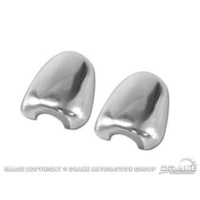 2005 - 2007 Mustang Chrome Anodized Aluminum Windshield Washer Nozzle Covers