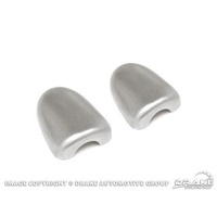 2005 - 2007 Mustang Stamped Aluminum Windshield Washer Nozzle Covers