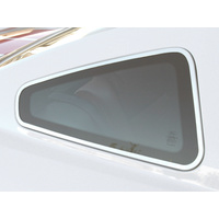 2005 - 2009 Mustang Quarter Window Trim (Polished)