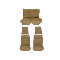 1964 - 1965 Mustang Full Set Coupe Upholstery (Standard, Palomino)