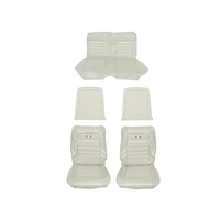 1964 - 1966 Mustang Convertible Pony Upholstery (White)
