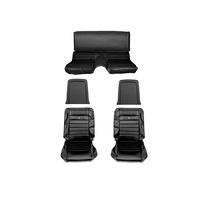 1965 - 1966 Mustang Pony Upholstery (Black)