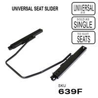 Classic Retro Front Bucket Seat Universal Slider - Single