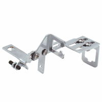 Throttle Cable Bracket Chrome Manual + Automatic