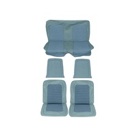1966 Mustang Coupe Full Set Standard Upholstery (Blue)