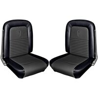 1967 Mustang & Shelby Upholstery Set with Comfortweave - BLACK