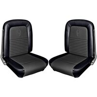 1967 Mustang & Shelby Upholstery Set with Comfortweave - BLACK