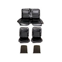 1967 Mustang Full Set Fastback Upholstery (Black)
