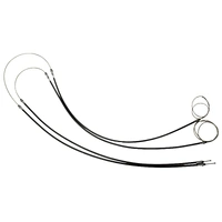 1964 - 1966 Mustang Parking Brake Cables for Baer Classic Series Rear Disc Brakes