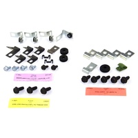 1968 Mustang Convertible V8 Brake & Fuel Line Clip Kit