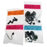 1968 Mustang Hardtop V8 Brake & Fuel Line Clip Kit