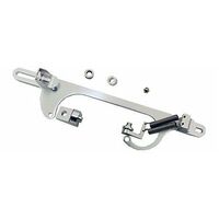 Billet Throttle Cable & Return Spring Bracket Holley 4150 - 4160 - Silver