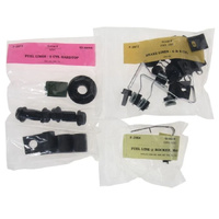 1969 Mustang Hardtop 6cyl Brake & Fuel Line Clip Kit