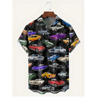 Muscle Car Shirt - Mustang Camaro Chevelle Corvette Challenger GTO - X Large
