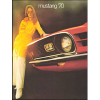 1970 Mustang Sales Brochure