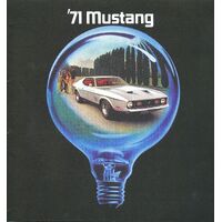 1971 Mustang Sales Brochure