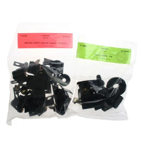 1971-73 Mustang V8 85402 Brake & Fuel Line Clip Kit