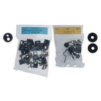 1971-73 Mustang V8 Drum Brake & Fuel Line Clip Kit