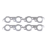 MR Gasket Layered Aluminium Header Gaskets Chev 396-454 Big Block - Round Port