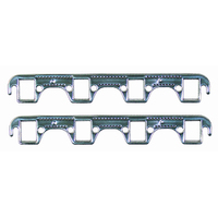 MR Gasket Layered Aluminium Exhaust Manifold Gasket Set Ford 260 289 302 351w - Rectangle Port