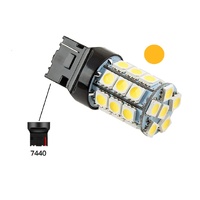 7440 T20 LED Globe - Amber - Wedge Base for Indicator / Turn Signal