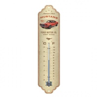 Ford Mustang - 1967 Red Fastback Wall Thermometer