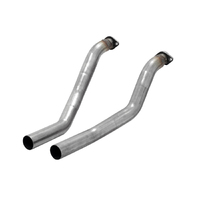 1964 - 1966 Mustang Factory Manifold Engine Pipes to Flowmaster Exhaust 2.5"