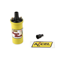 ACCEL Ignition Coil - Yellow - 42000V 1.4 OHM Primary - POINTS