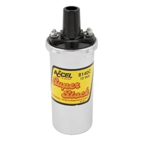 ACCEL Ignition Coil - Chrome - 42000V 1.4 OHM Primary - POINTS