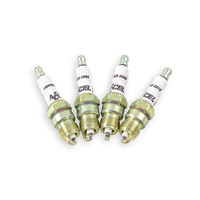 Accel Ignitions Shorty Header Spark Plug Resistor Heat Range 6 Set of 8