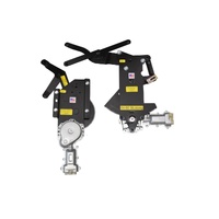 Nu-Relic Power Window Regulators 1964 - 1966 Mustang Front & Rear with Crank Switches - Set of 4